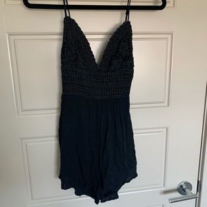 Women’s Black Romper